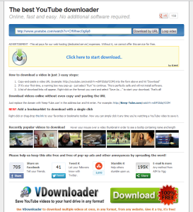 keep-tube,com screenshot 1 download youtube video free website downloader