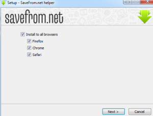 savefrom.net helper plugin download youtube vk soundcloud video audio installation screenshot 1