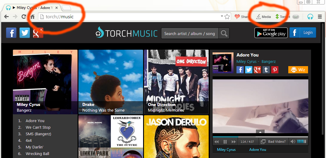 torch browser download audio video social torch music channel will not allow video or sound download hypoicrits