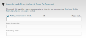 clipconverter cc download youtube videos audio vimeo dailymotion soundcloud save screenshot3 cionversion starts