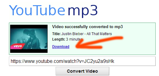 Youtube mp3 clearance 2convert