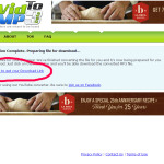 vidtomp3 review safe method save youtube videos as mp3 audio step 3 click here to show download link