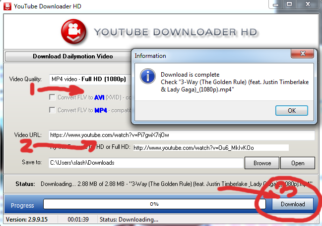 youtube downloader hd download youtube videos high definition confirmation download screen