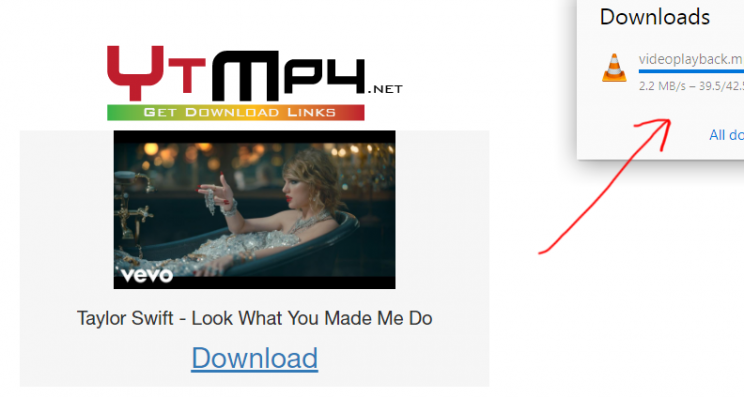 ytmp4.net review tutorial download youtube videos to mp4 step 3 proof of download