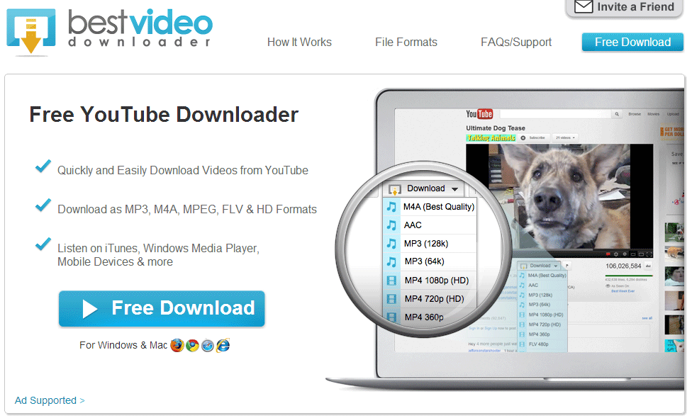YouTube Video Downloader Pro 6.5.3 downloading