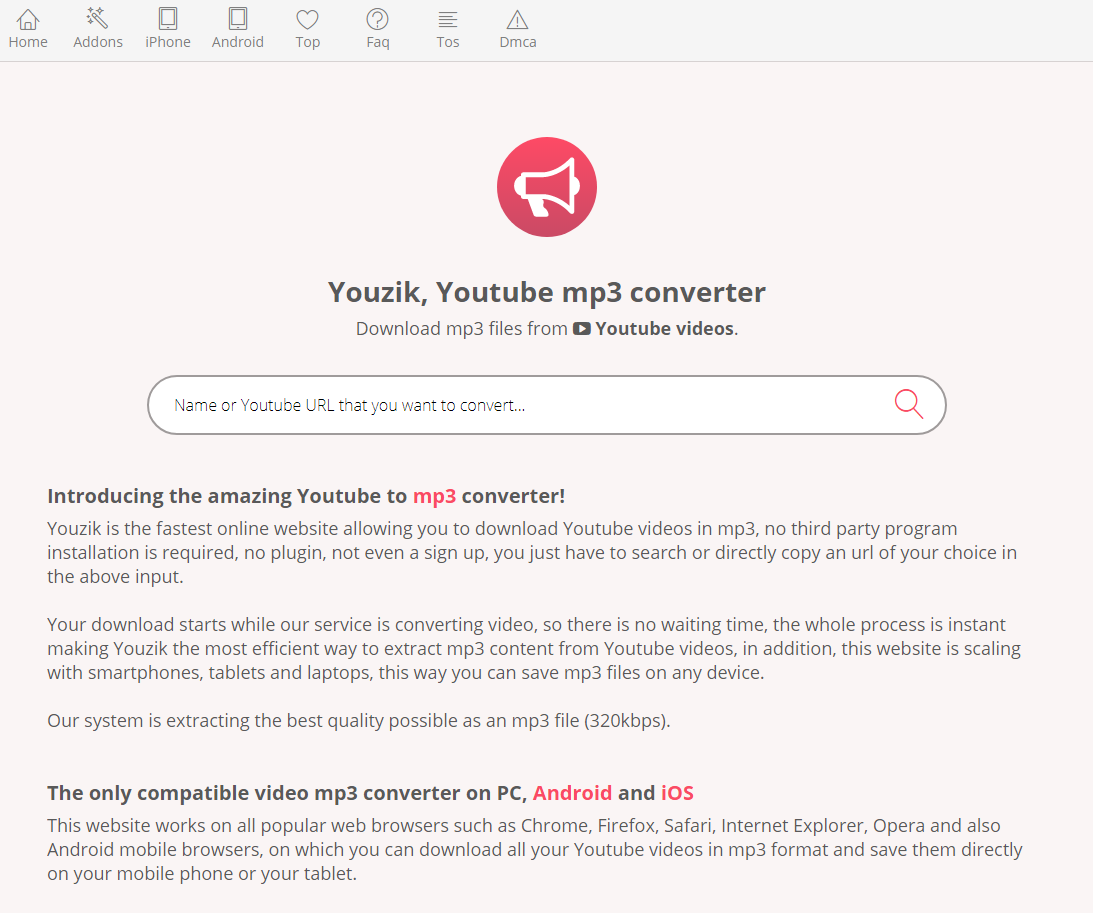 Youzik Youzik Com Review And Tutorial Download Youtube To Mp3