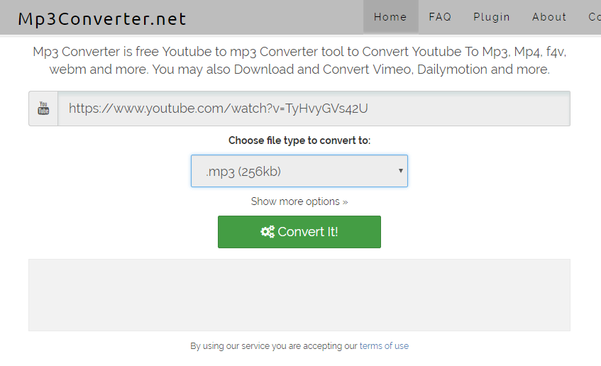 mp3converter net save youtube a mp3 tutorial review step 2 