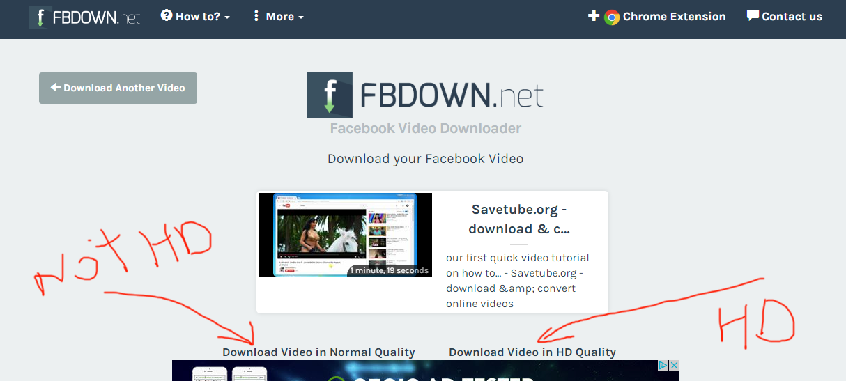 fbdown facebook video downloader