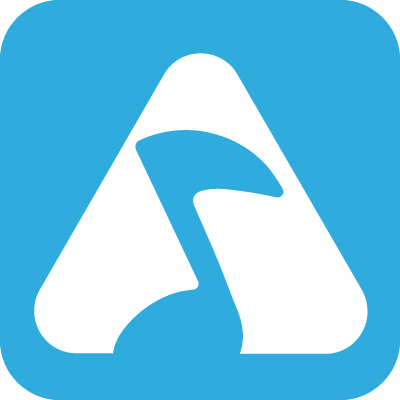 anymusic best music downloader logo icon