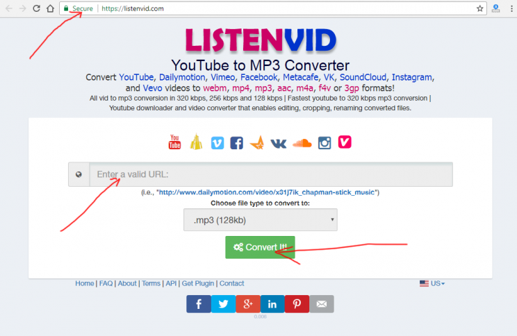 Mutuo Debe Inspeccionar Listenvid.com - youtube to mp3 downloads & converter, video downloader