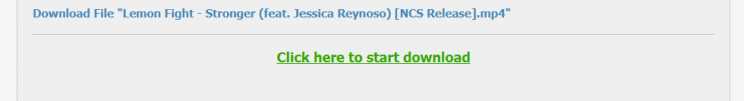 save-video.com review tutorial step 7 finally link is shown step 7