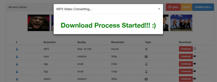 10convert.com review tutorial step 4 download started on mp3