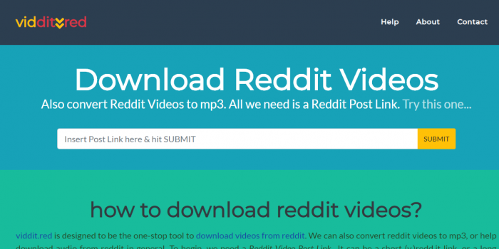 download reddit video with audio step 2