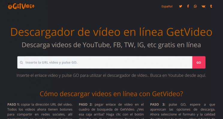 getvideo front page