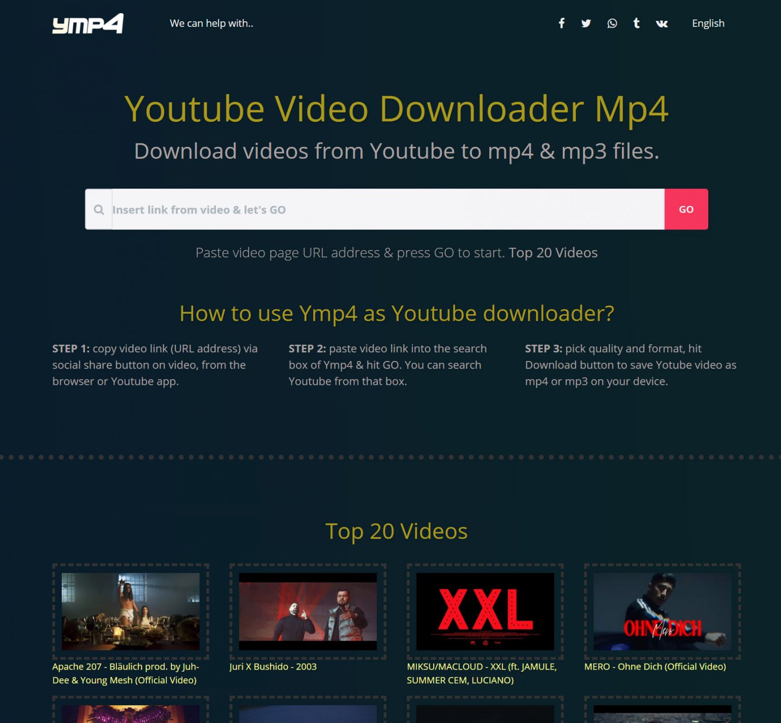 download youtbe to mp4