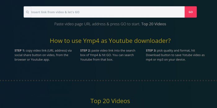 ymp4 download front page top 20