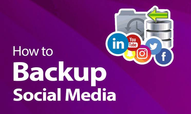 The online video storage service is not reliable, sites may close or break. Here are some ways to backup your social media presence to your laptop.