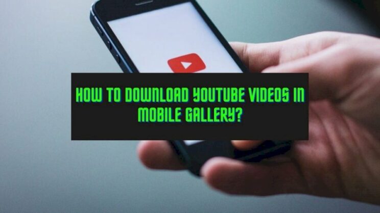 save videos to smartphones